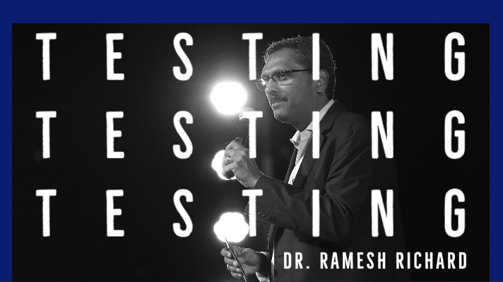 Dr. Ramesh Richard shares his timely insight on the current pandemic.