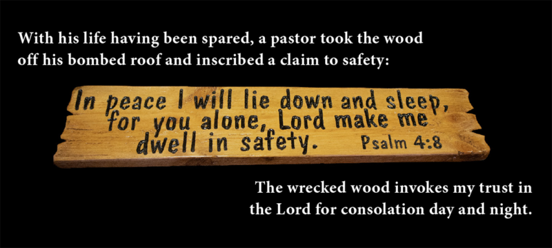 This key sign serves as a wonderful reminder of the security and safety the Lord provides during the current pandemic.