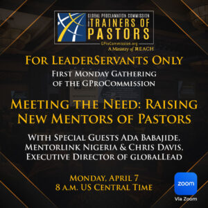 Meeting the need: raising new mentors of pastors