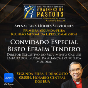 Discipulado Intencional com o Bispo Efraim Tendero